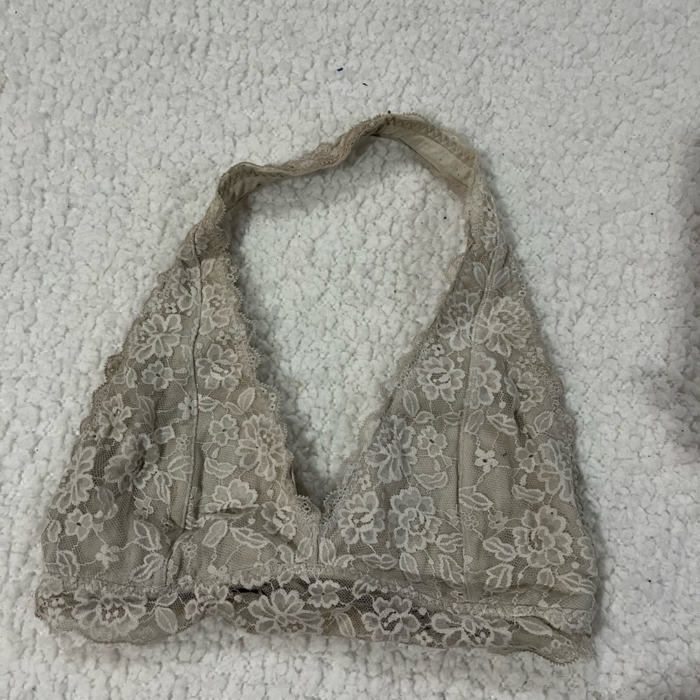 Old white bralette